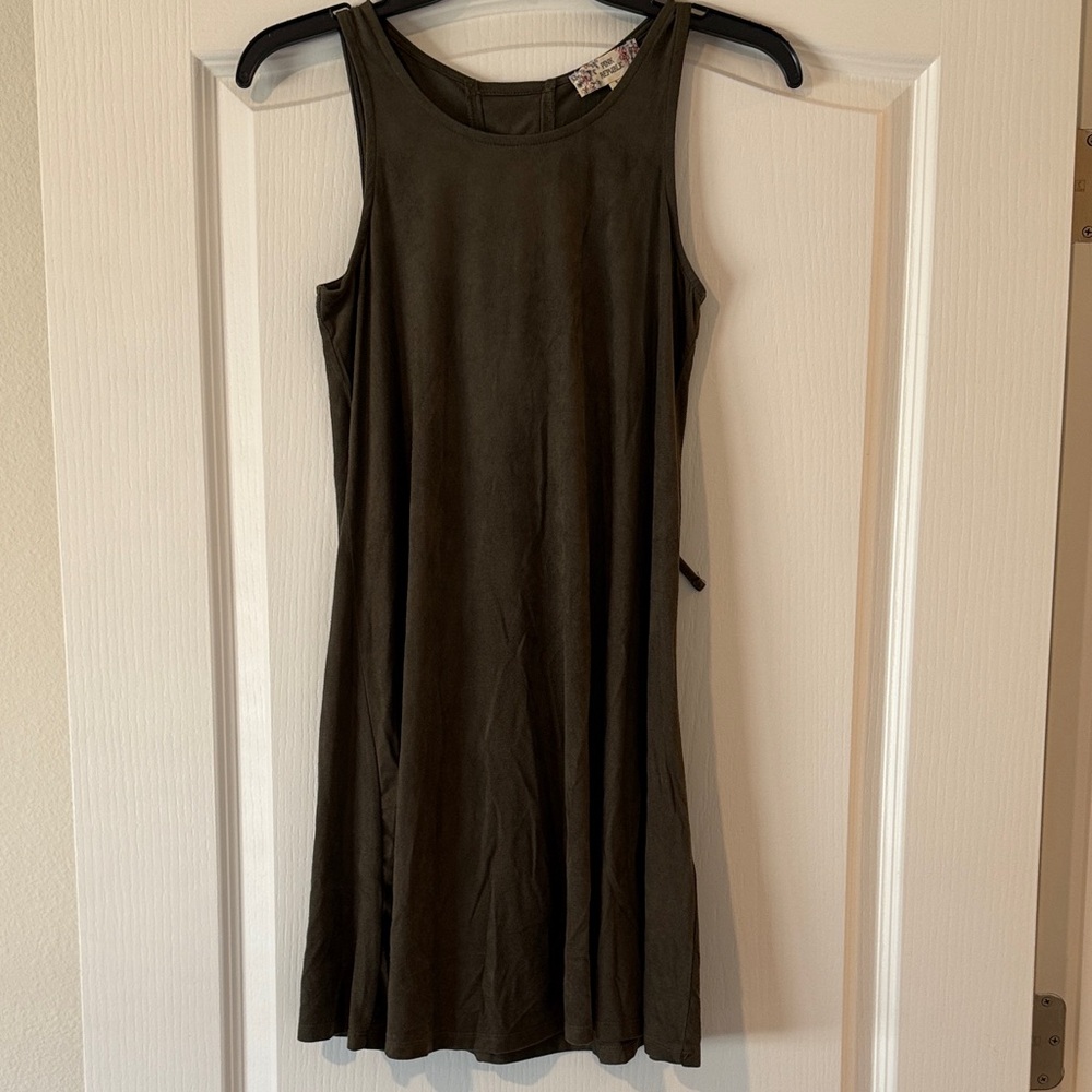 Pink Republic Olive Green Mini Dress